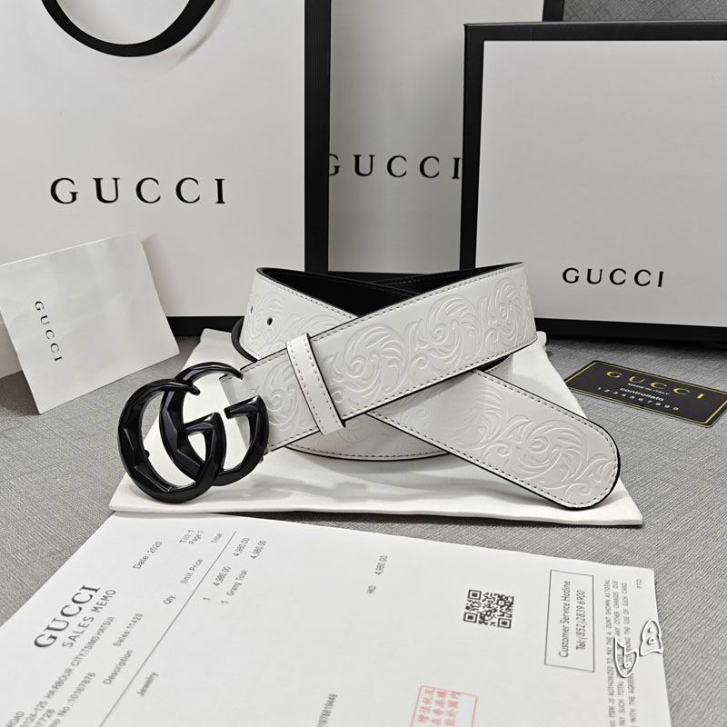 Gucci belt 38mmX90-125cm lb (32)
