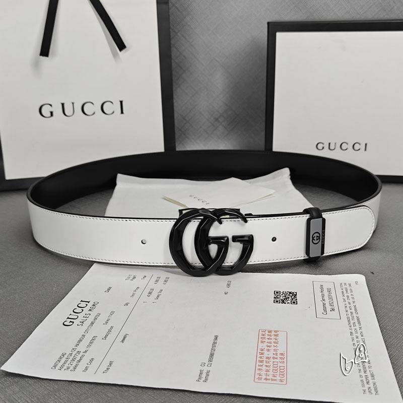 Gucci belt 38mmX90-125cm lb (4)