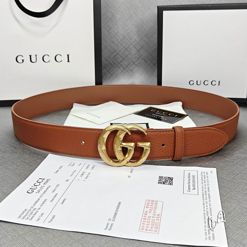 Gucci belt 38mmX90-125cm lb (4)
