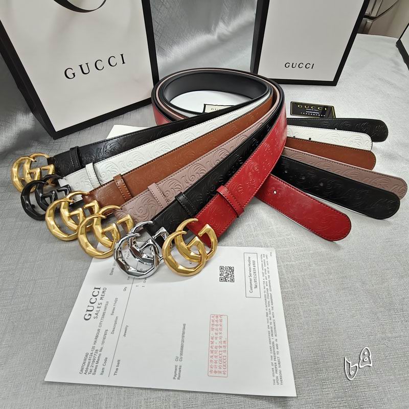 Gucci belt 38mmX90-125cm lb (40)