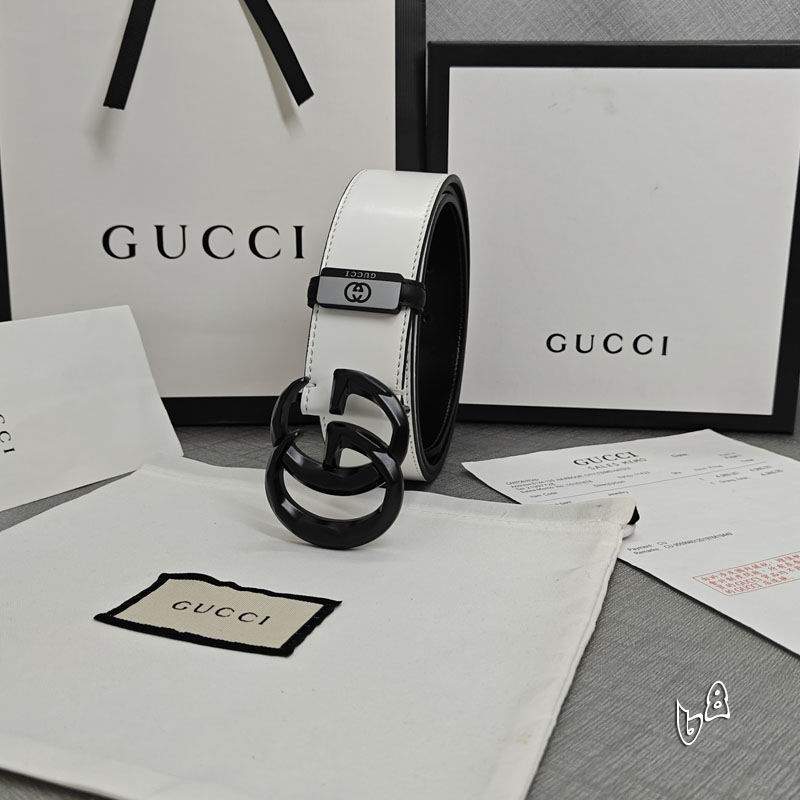 Gucci belt 38mmX90-125cm lb (5)
