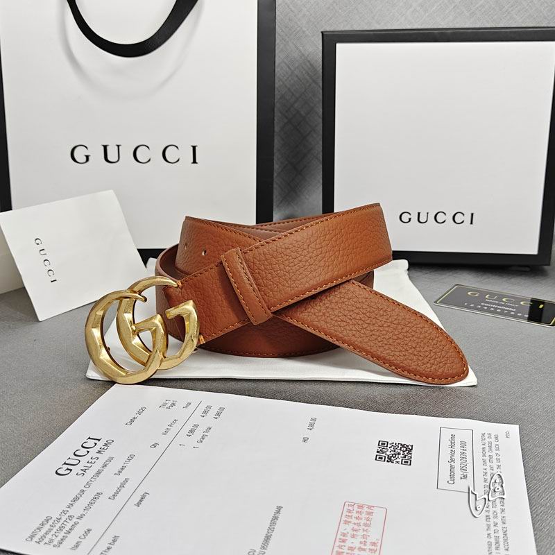Gucci belt 38mmX90-125cm lb (6)