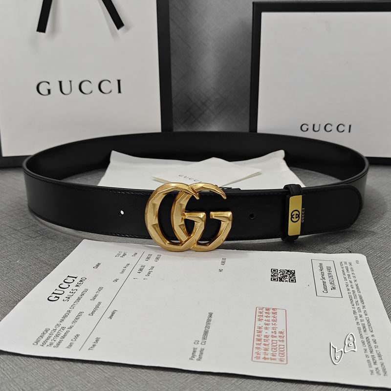 Gucci belt 38mmX90-125cm lb (7)
