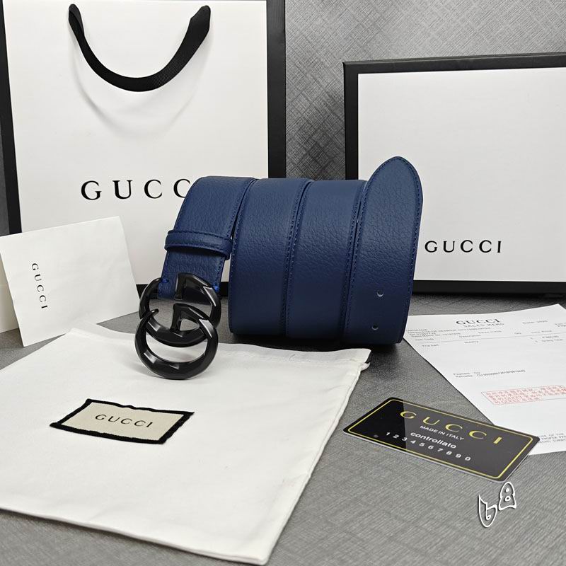 Gucci belt 38mmX90-125cm lb (8)