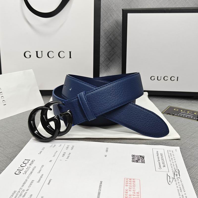 Gucci belt 38mmX90-125cm lb (9)
