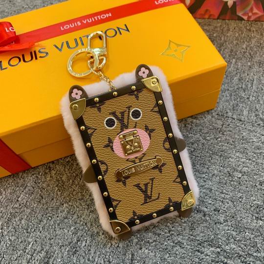 LV keyring 黄花小熊 (2)