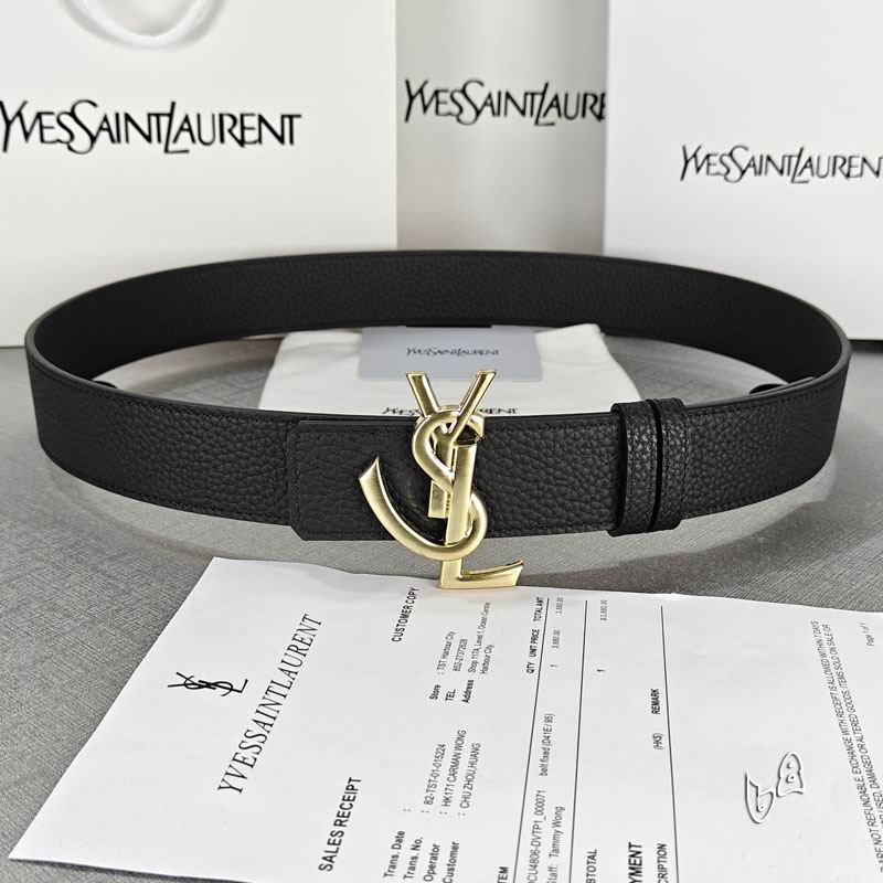 YSL belt 38mmX80-125cm lb (30)