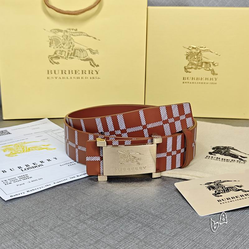 Burberry belt 38mmX90-125cm lb (29)