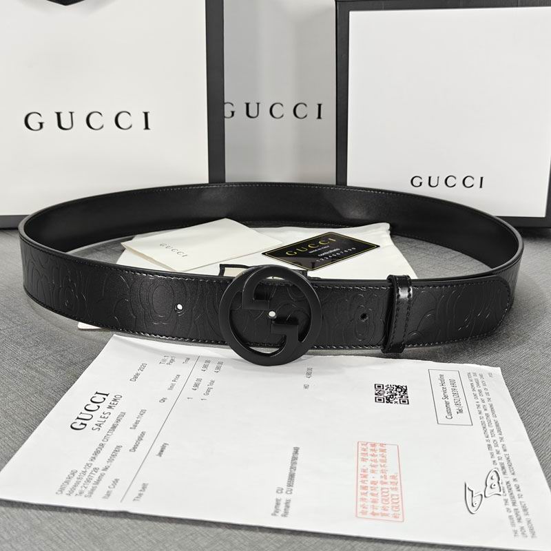 Gucci belt 38mmX90-125cm lb (13)