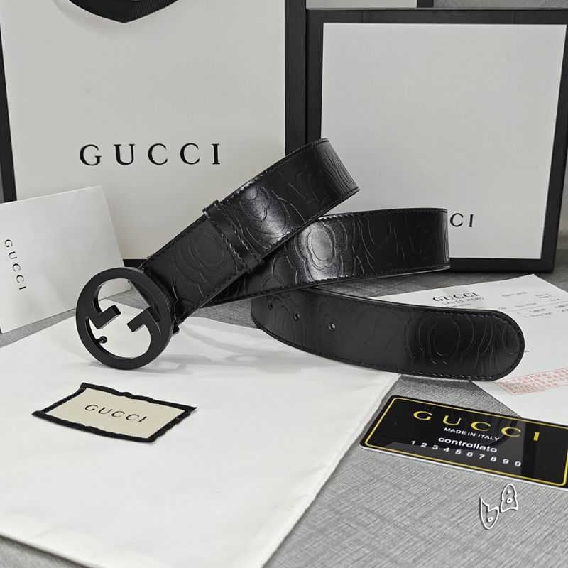 Gucci belt 38mmX90-125cm lb (14)