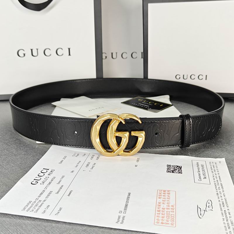 Gucci belt 38mmX90-125cm lb (18)