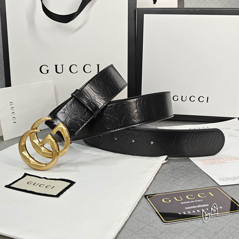 Gucci belt 38mmX90-125cm lb (19)