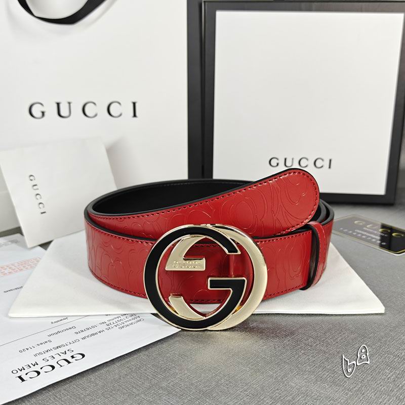 Gucci belt 38mmX90-125cm lb (20)