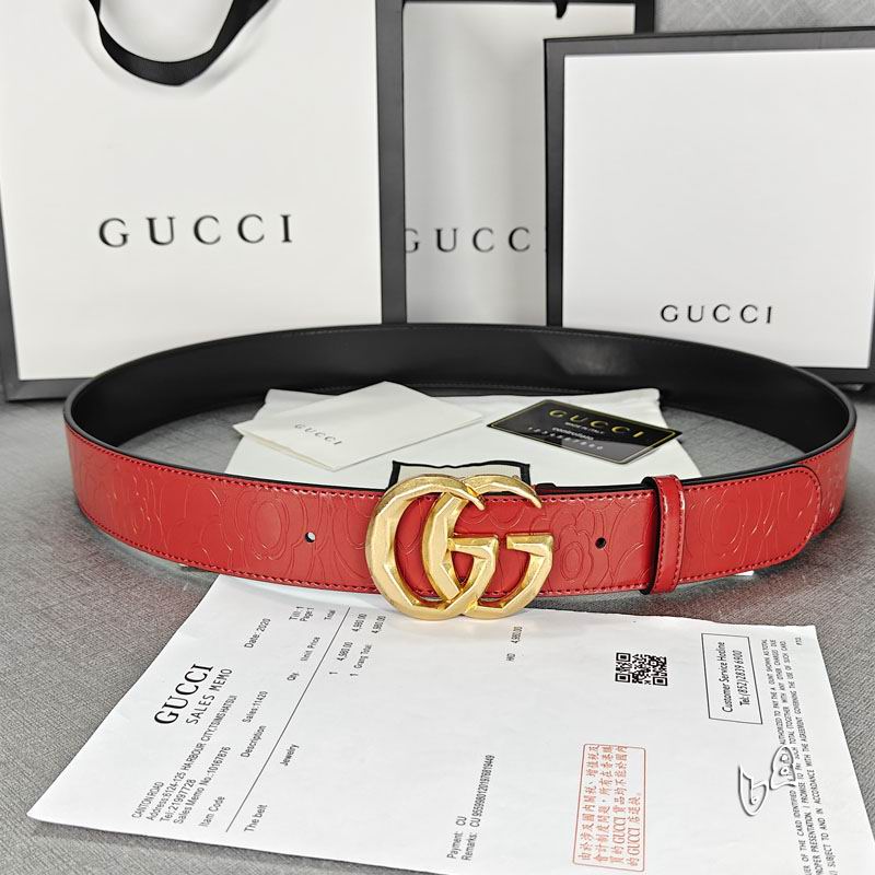 Gucci belt 38mmX90-125cm lb (21)