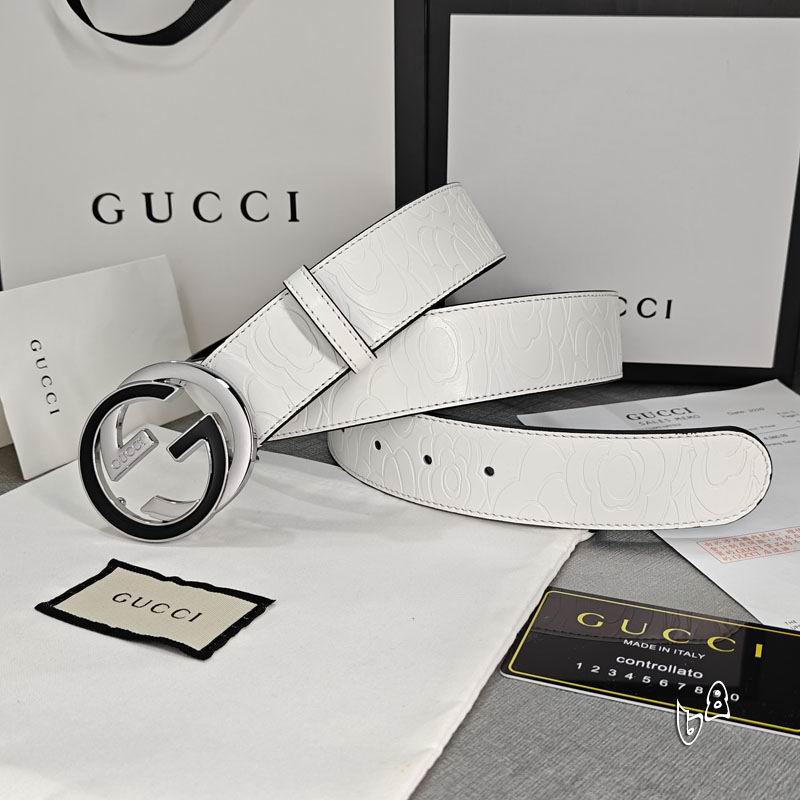 Gucci belt 38mmX90-125cm lb (22)