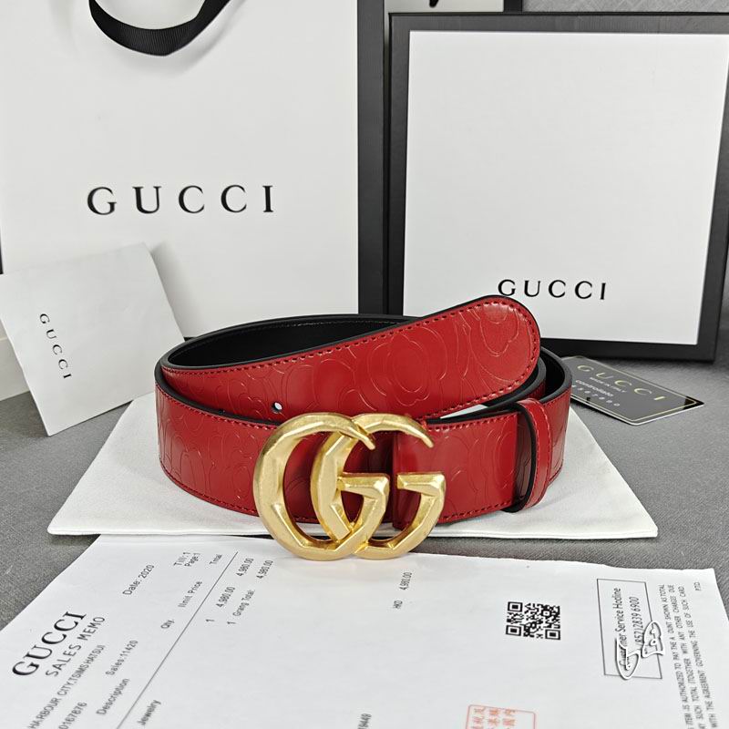 Gucci belt 38mmX90-125cm lb (23)