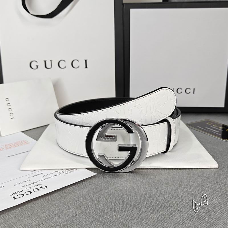 Gucci belt 38mmX90-125cm lb (23)