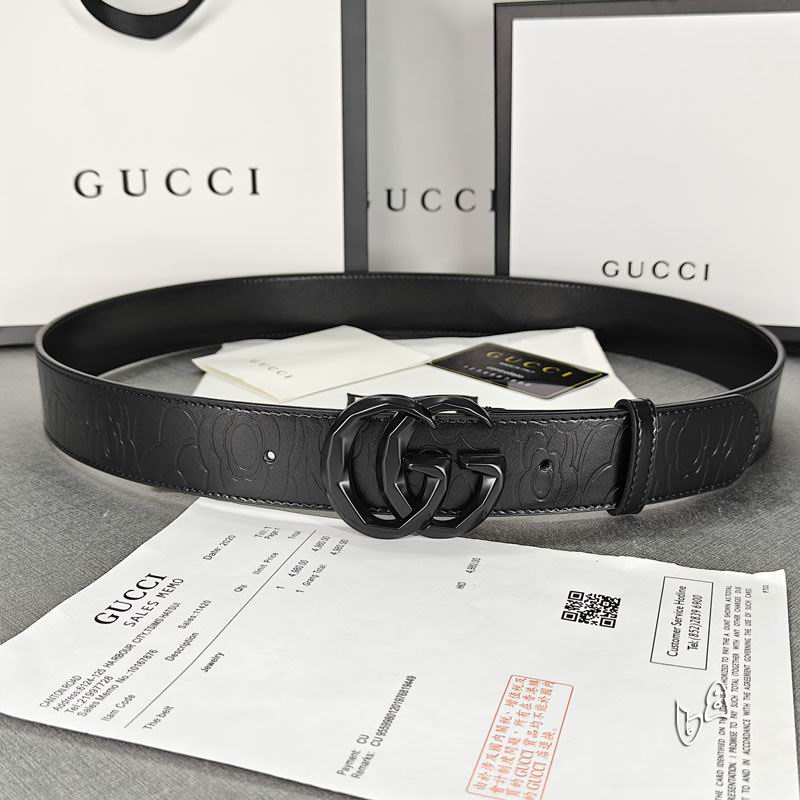 Gucci belt 38mmX90-125cm lb (27)