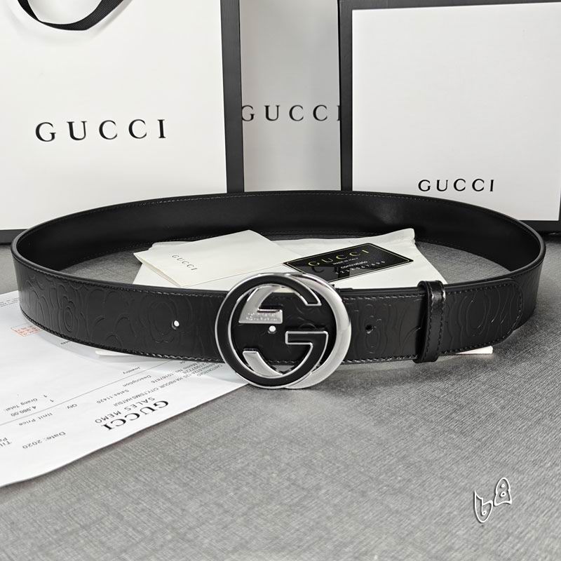 Gucci belt 38mmX90-125cm lb (27)
