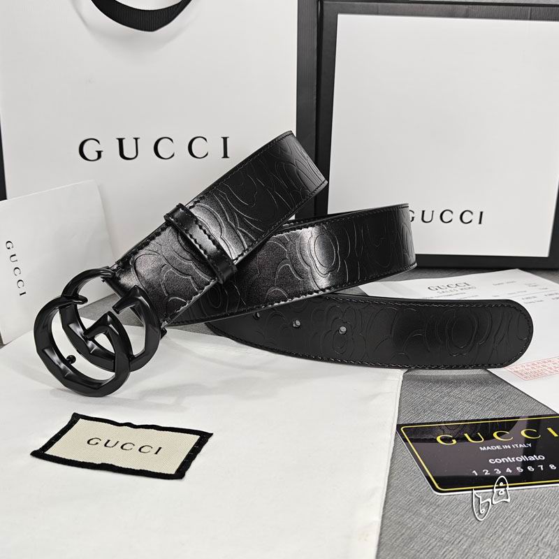 Gucci belt 38mmX90-125cm lb (28)
