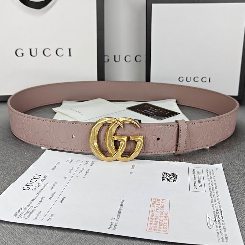 Gucci belt 38mmX90-125cm lb (30)