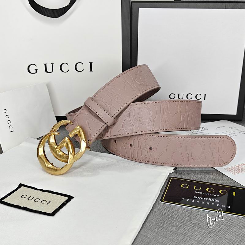 Gucci belt 38mmX90-125cm lb (31)
