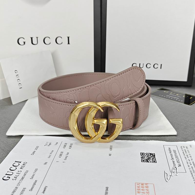 Gucci belt 38mmX90-125cm lb (32)