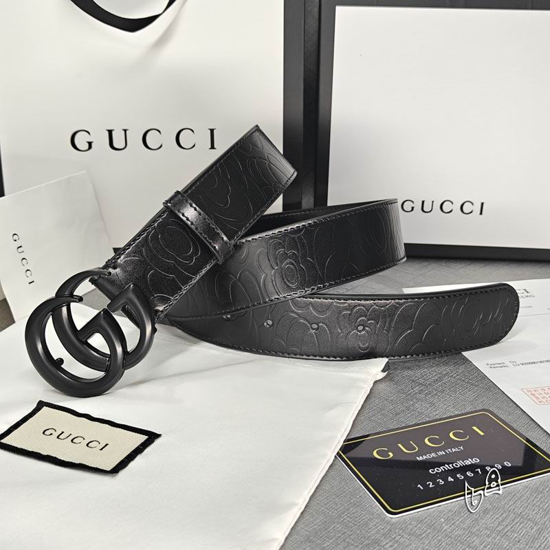 Gucci belt 38mmX90-125cm lb (5)