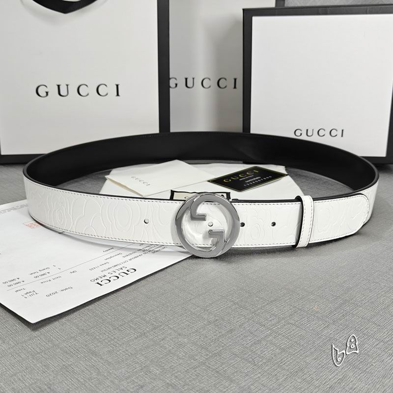 Gucci belt 38mmX90-125cm lb (7)