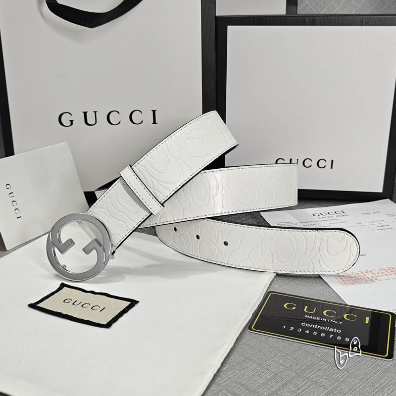 Gucci belt 38mmX90-125cm lb (8)
