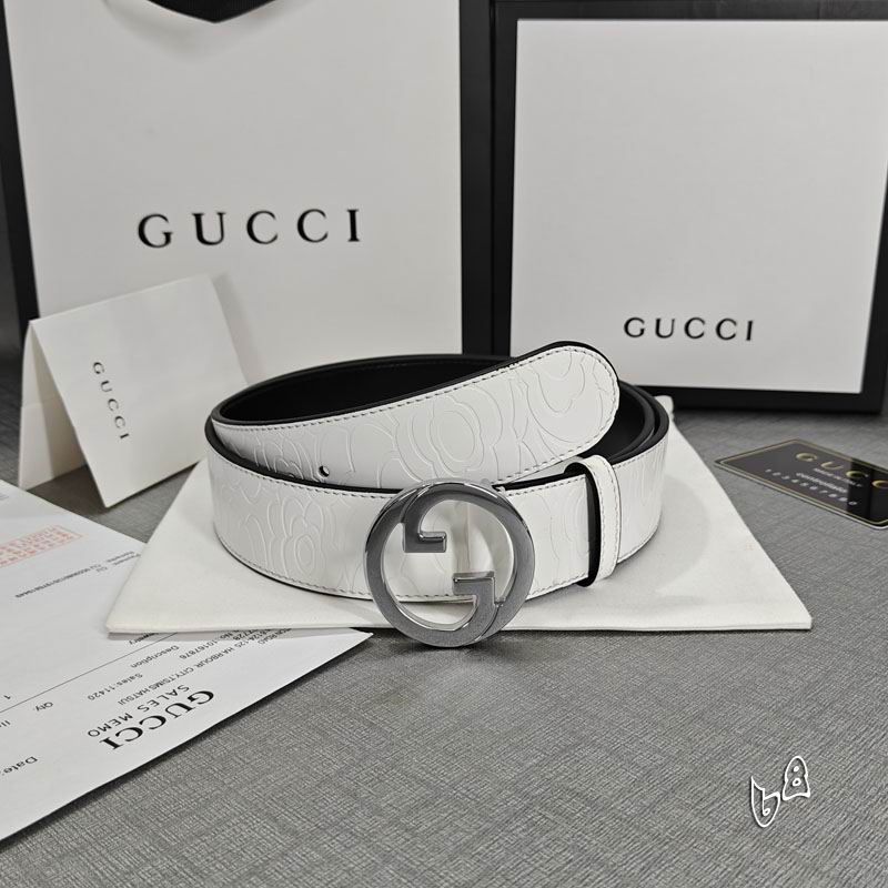 Gucci belt 38mmX90-125cm lb (9)