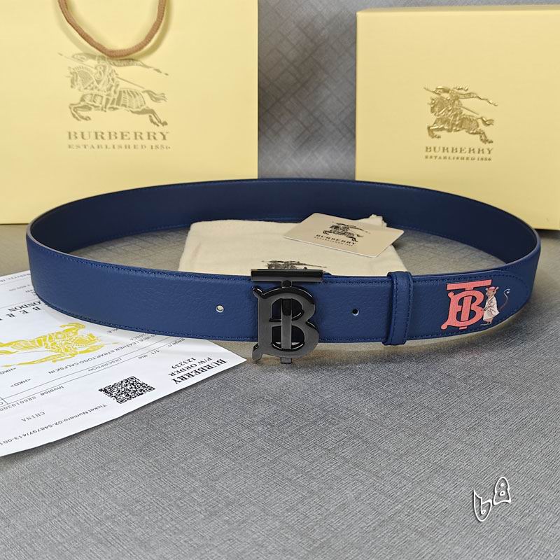 Burberry belt 38mmX90-125cm lb (1)