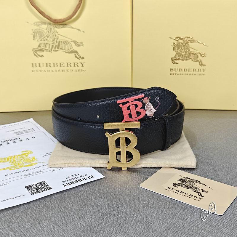 Burberry belt 38mmX90-125cm lb (12)