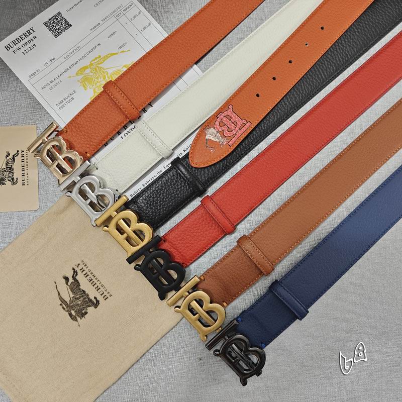 Burberry belt 38mmX90-125cm lb (19)