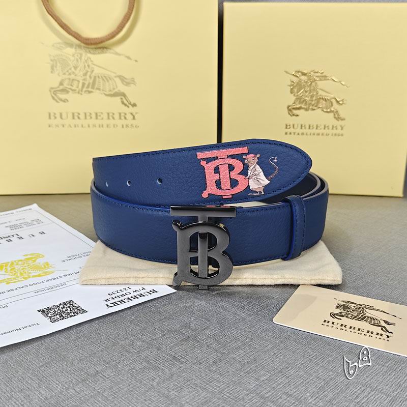 Burberry belt 38mmX90-125cm lb (3)