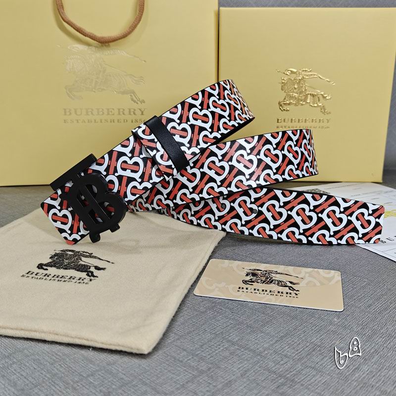 Burberry belt 38mmX90-125cm lb (31)