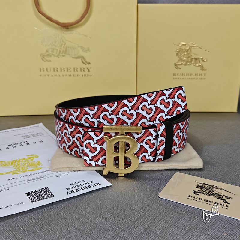 Burberry belt 38mmX90-125cm lb (35)