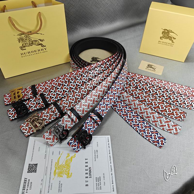 Burberry belt 38mmX90-125cm lb (37)