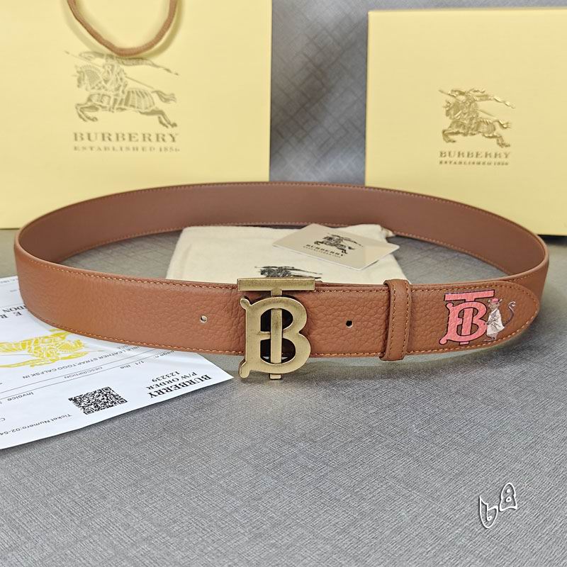 Burberry belt 38mmX90-125cm lb (4)