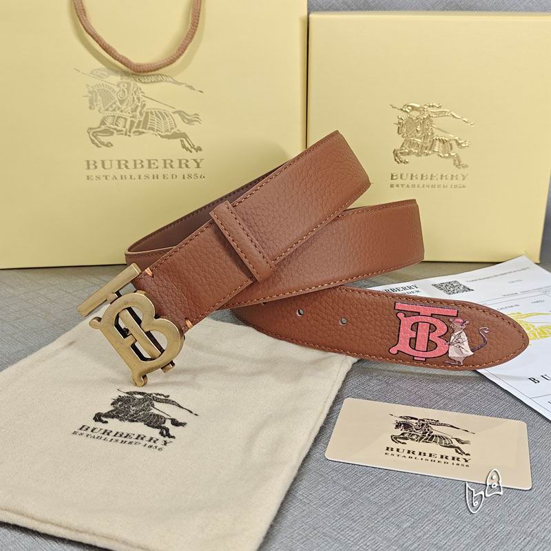 Burberry belt 38mmX90-125cm lb (5)