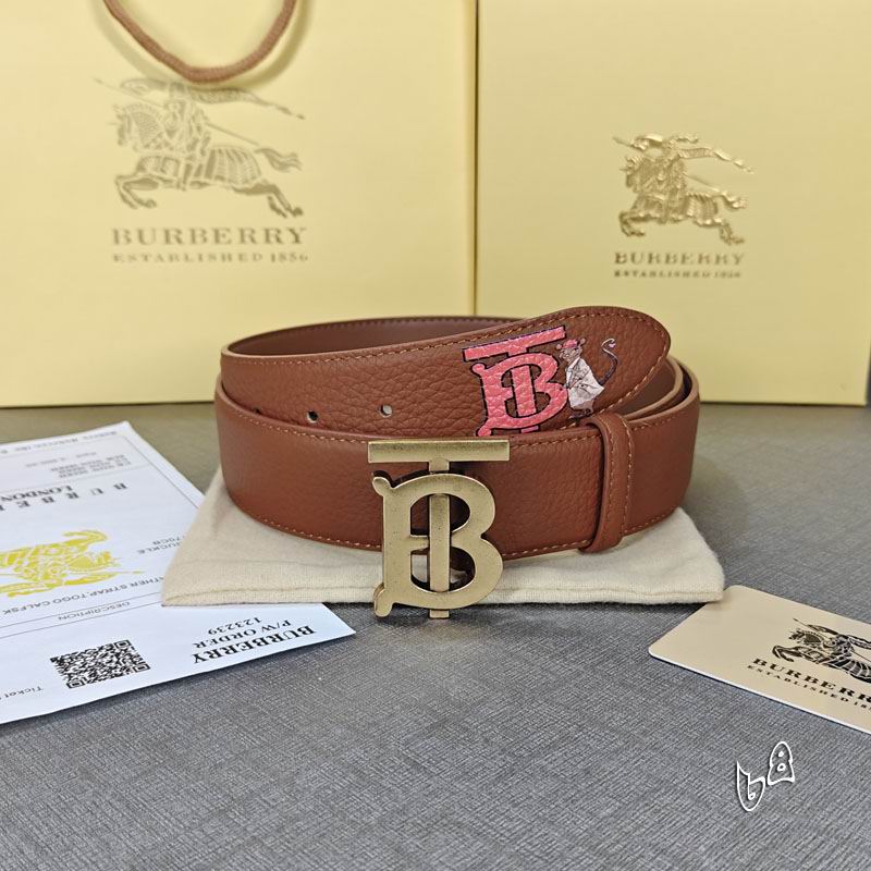 Burberry belt 38mmX90-125cm lb (6)