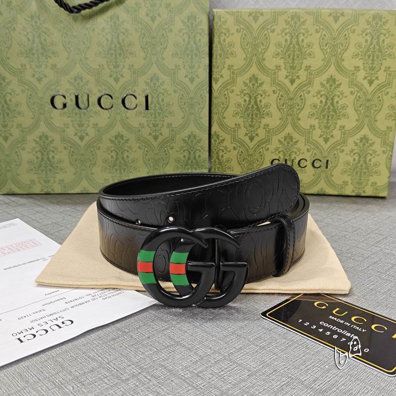Gucci belt 38mmX90-125cm lb (12)