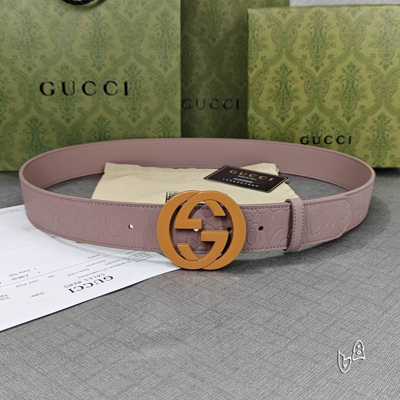 Gucci belt 38mmX90-125cm lb (13)