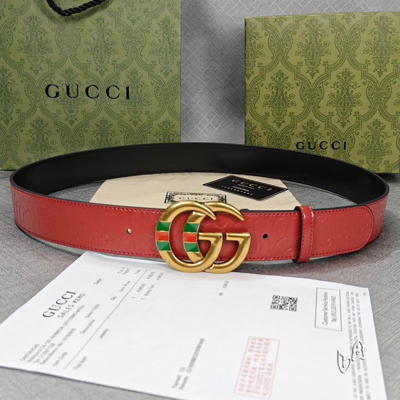 Gucci belt 38mmX90-125cm lb (13)