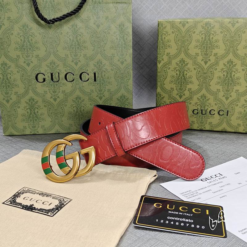 Gucci belt 38mmX90-125cm lb (14)