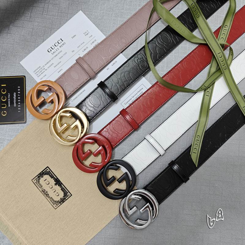 Gucci belt 38mmX90-125cm lb (16)