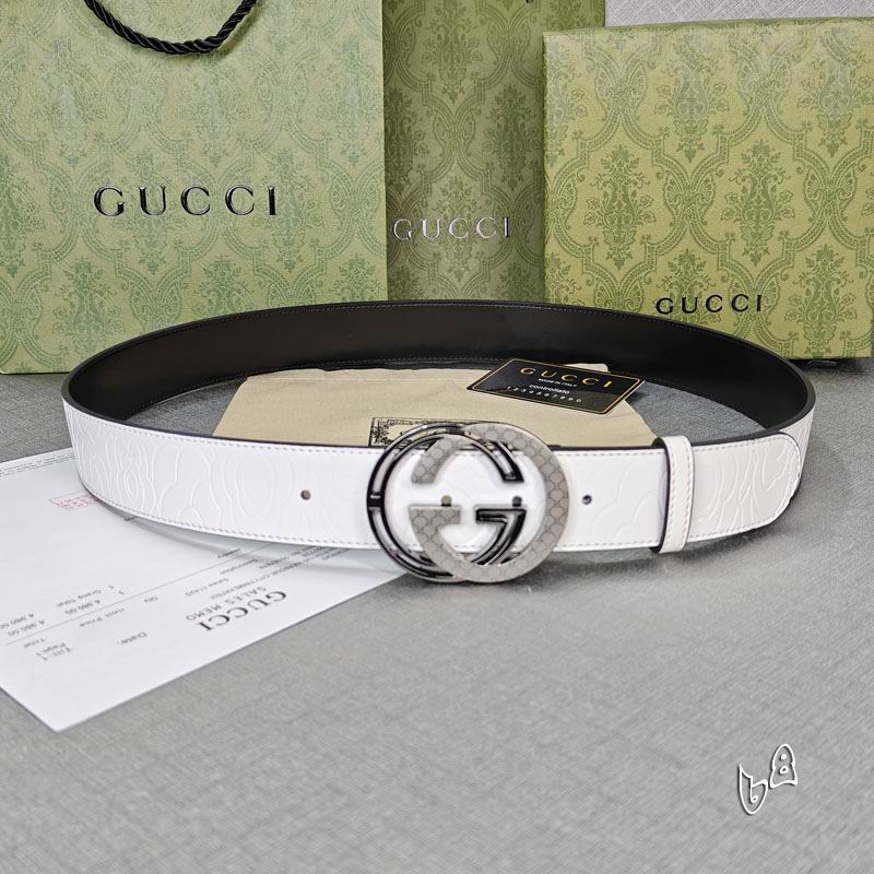 Gucci belt 38mmX90-125cm lb (18)