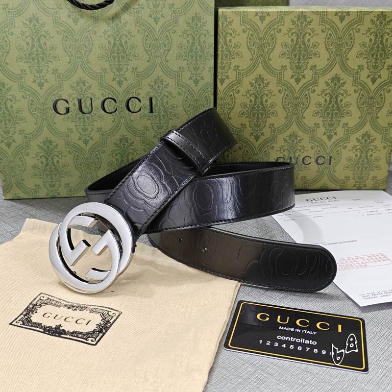 Gucci belt 38mmX90-125cm lb (2)