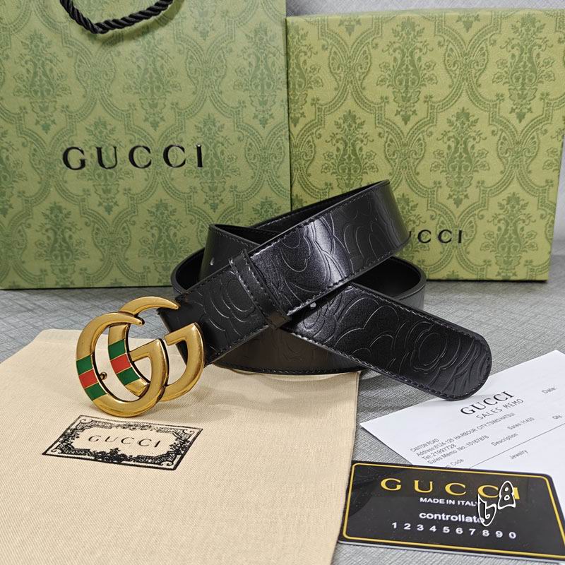 Gucci belt 38mmX90-125cm lb (2)