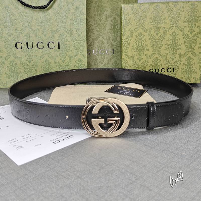 Gucci belt 38mmX90-125cm lb (21)